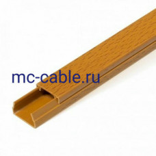 Кабель-канал с двойным замком Короб 15х10, бук (Промрукав) (PR.025426)