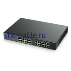 Коммутатор Smart L2 PoE+ rack 19" GS1900-24EP-EU0101F