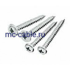 Саморезы стальной оцинкованный Саморезы 4,8x38 прессшайба (100шт) (47409-100)