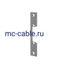 Планка плоская короткая универсальная F 02 Grey (S02Z)
