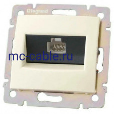 Розетка Розетка Valena 1хRJ45, 8 контактов, ISDN/Интернет, слоновая кость (774341)