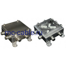 Коробка монтажная огнестойкая КМ-О (16к)-IP66-1515 нержавейка