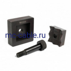 Матрица для пробивки отверстий МПО-80х80 серия ПРОФИ (КВТ)