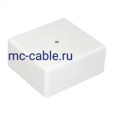 Коробка монтажная, огнестойкая, без галогена Коробка MB75 75х75х40 6P (1,5…2,5мм²), белая (46041PE-HF-W)