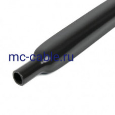 Трубка термоусадочная ТТ-150-4.8/2.4 черн (КВТ)