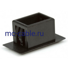 Заглушка отверстия под адаптер simplex SC FO-STUB-SSC-BK