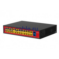 Коммутатор неуправляемый 26-портовый с функцией PoE PND-24P-2G Lite (250W)