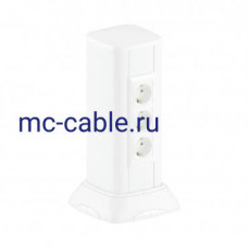Миниколонна алюминиевая Миниколонна алюминиевая, 0.35 м, белый (19532)