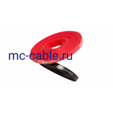 Стяжка-липучка в рулоне NMC-CTV05M-25-RL-BK