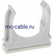 Крепление для труб ПВХ Держатель D=25 (уп 100 шт) (К01125)
