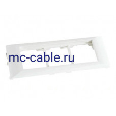 Суппорт Суппорт для 3 розеток 45х45мм, 6 модулей ARC-LAN PMA-45/6 (573916)