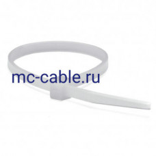 Хомут Хомут 2,5x100 P6.6, белый (100шт) (25203SR)