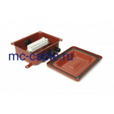 Коробка соединительная КС-10 У2 IP54 пластиковый ввод (zeta30328)