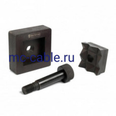 Матрица для пробивки отверстий МПО-72х72 серия ПРОФИ (КВТ)