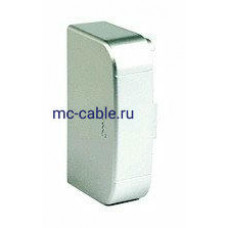 Заглушка Заглушка 90х50 мм, серый металлик (09505G)