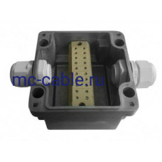 Коробка коммутационная металлическая МКС "Мороз", 2ВК, IP66/IP68