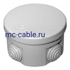 Коробка распаячная для о/п 80х50 Коробка распаячная 80х50 (40-0120)