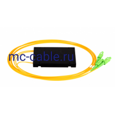Сплиттер планарный 1x2, 9/125мкм, SC/APC, 2 мм NMF-SPP1X2A1-SCA-B
