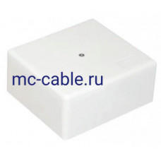 Коробка монтажная, огнестойкая, без галогена Коробка MB75 75х75х40 10P (1,5…2,5мм²), белая (46071HF-W)