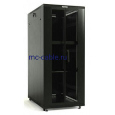 Шкаф напольный 19-дюймовый, 42U TTB-4261-DD-RAL9004