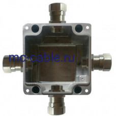 Коробка коммутационная металлическая МКС "Мороз", 4МВ, IP66/IP68